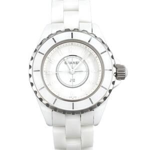 Chanel J12 White Phantom 33mm Ceramic Limited Edition H3442 Quartz Watch